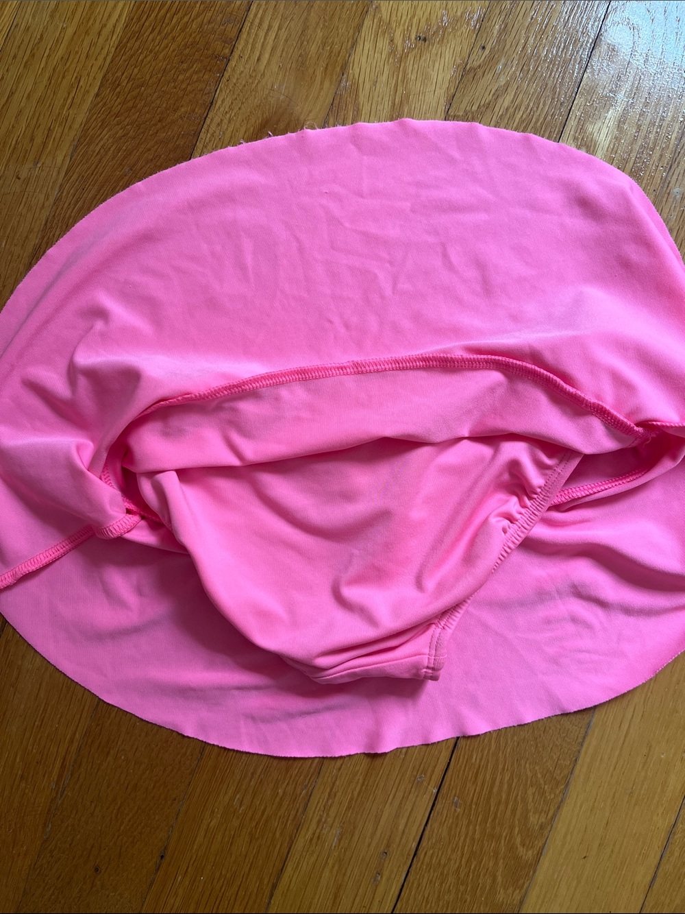 Size 5 Girls Land’s End Neon Pink Swim Skirt Bikini Bottoms - Picture 8 of 8